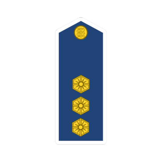 Estonia AirForce OF 1b (Estonia) (Military Rank) STICKER Vinyl Kiss-Cut Decal