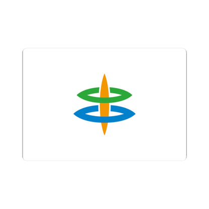 Flag of Kushimoto Wakayama (Japan) STICKER Vinyl Kiss-Cut Decal