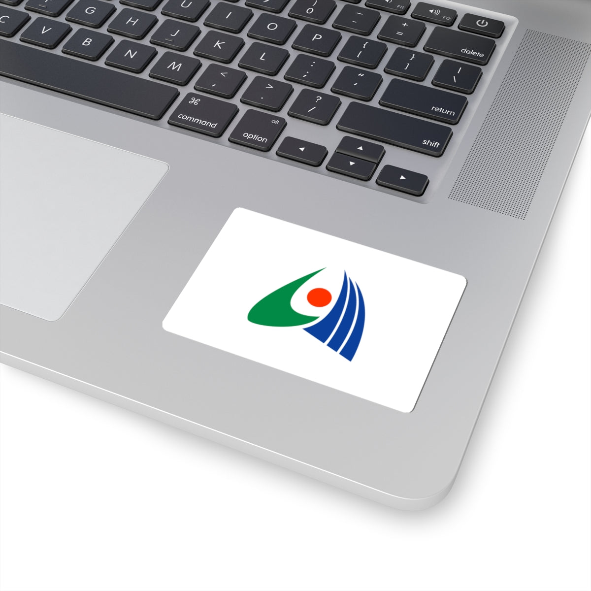 Flag of Mukawa Hokkaido (Japan) STICKER Vinyl Kiss-Cut Decal