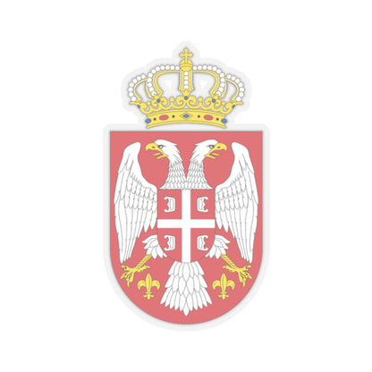 Coat of arms of Serbia small (2004 - 2010) - STICKER Vinyl Kiss-Cut Decal