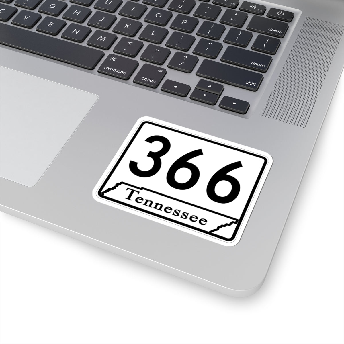Tennessee 366 (Tennessee) (Road Sign) STICKER Vinyl Kiss-Cut Decal