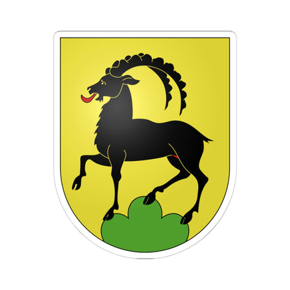 Sachseln-coat of arms (Switzerland) (Coat of Arms) STICKER Vinyl Kiss-Cut Decal
