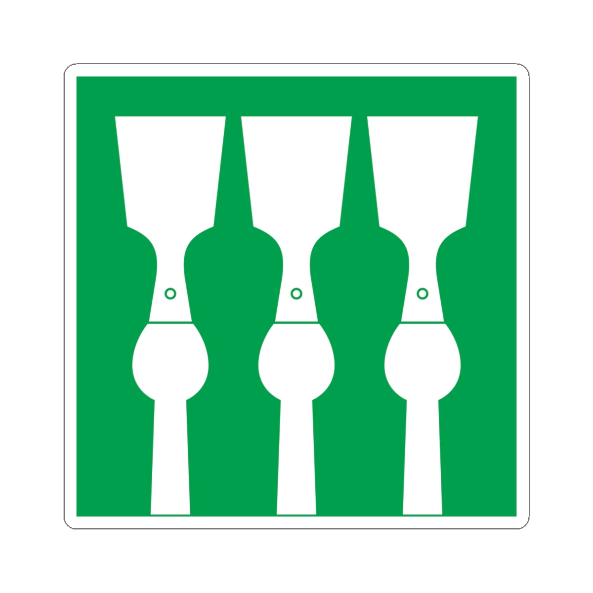 Flag of Hedmark (Norway) STICKER Vinyl Kiss-Cut Decal