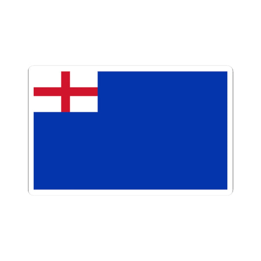 English Blue Ensign 1620 (England) STICKER Vinyl Kiss-Cut Decal