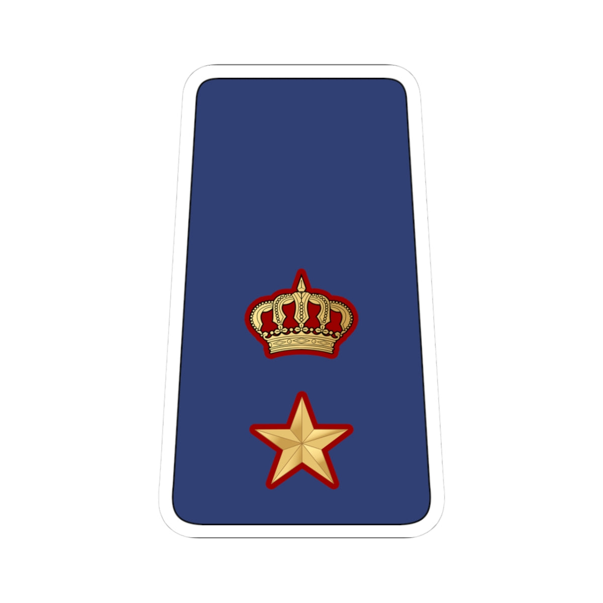 11. KAF LTC (Kuwait) (Military Rank) STICKER Vinyl Kiss-Cut Decal