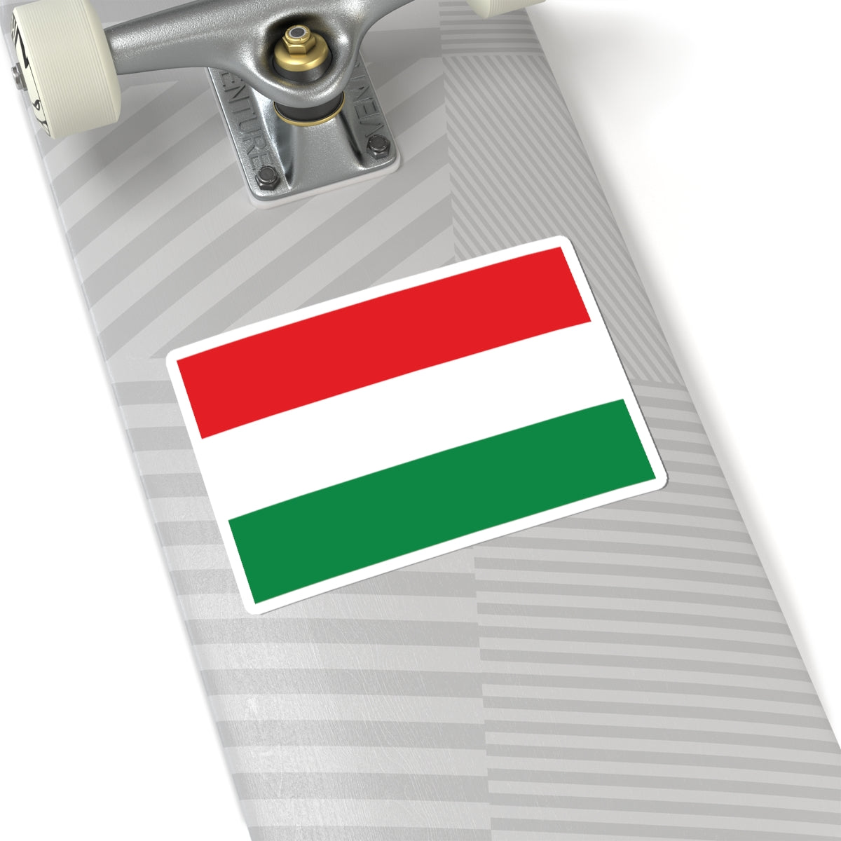 Flag of Pozuzo without coat of arms (Peru) STICKER Vinyl Kiss-Cut Decal