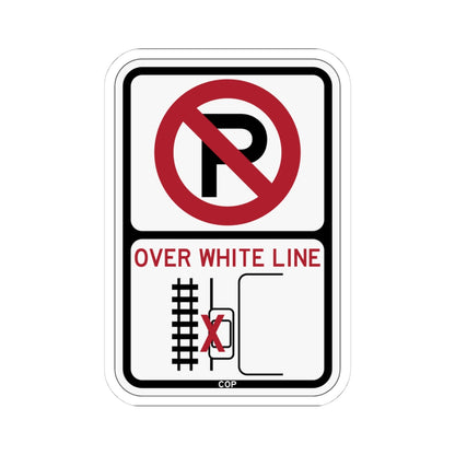 PBOT Road sign P1351 (Oregon) (Road Sign) STICKER Vinyl Kiss-Cut Decal