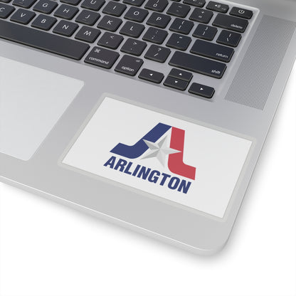 Flag of Arlington, Texas - STICKER Vinyl Kiss-Cut Decal