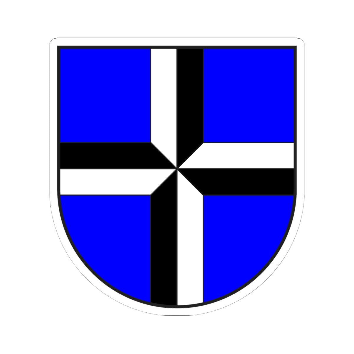 Safien Kreis wappen (Switzerland) (Coat of Arms) STICKER Vinyl Kiss-Cut Decal