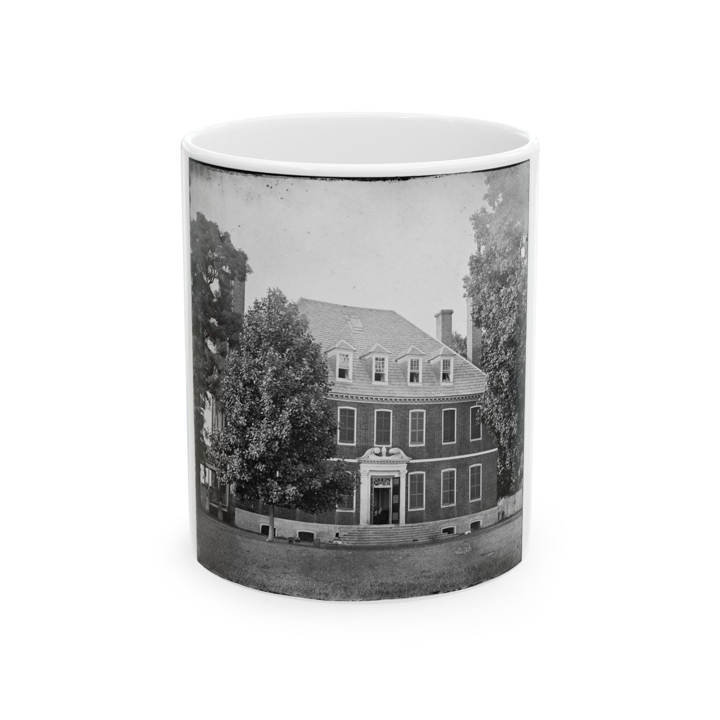 Harrison's Landing, Va., Vicinity. Westover House (U.S. Civil War) White Coffee Mug