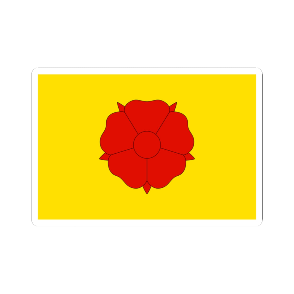 Flag of Sørum (Norway) STICKER Vinyl Kiss-Cut Decal