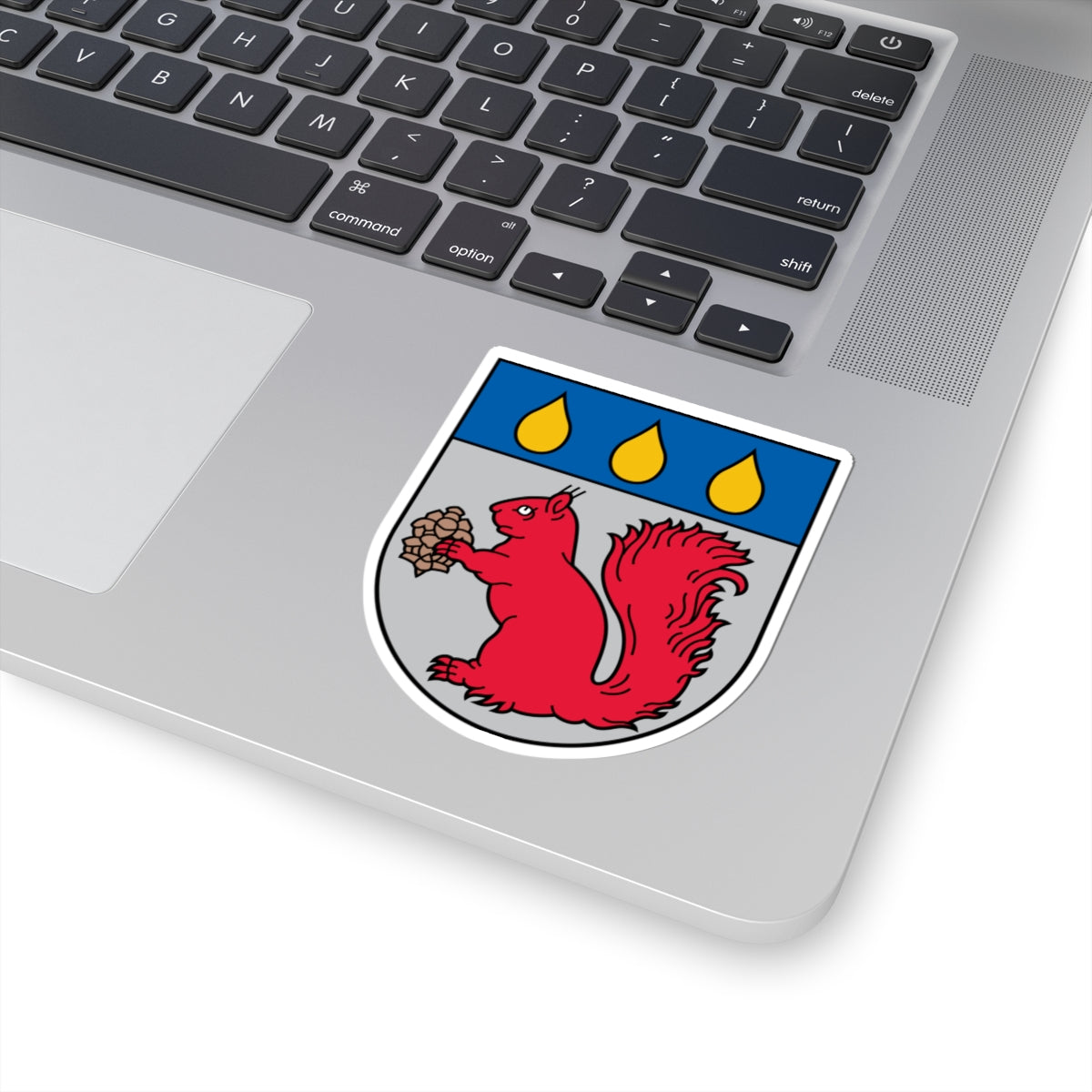 Baldone COA (Latvia) (Coat of Arms) STICKER Vinyl Kiss-Cut Decal
