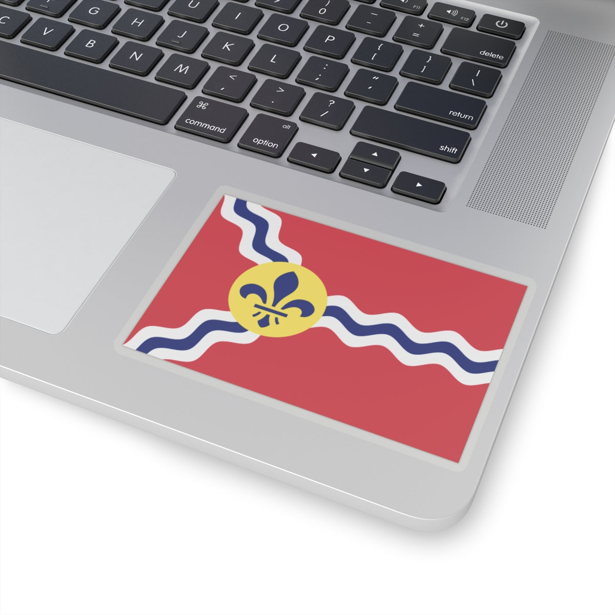 Flag of St. Louis, Missouri - STICKER Vinyl Kiss-Cut Decal