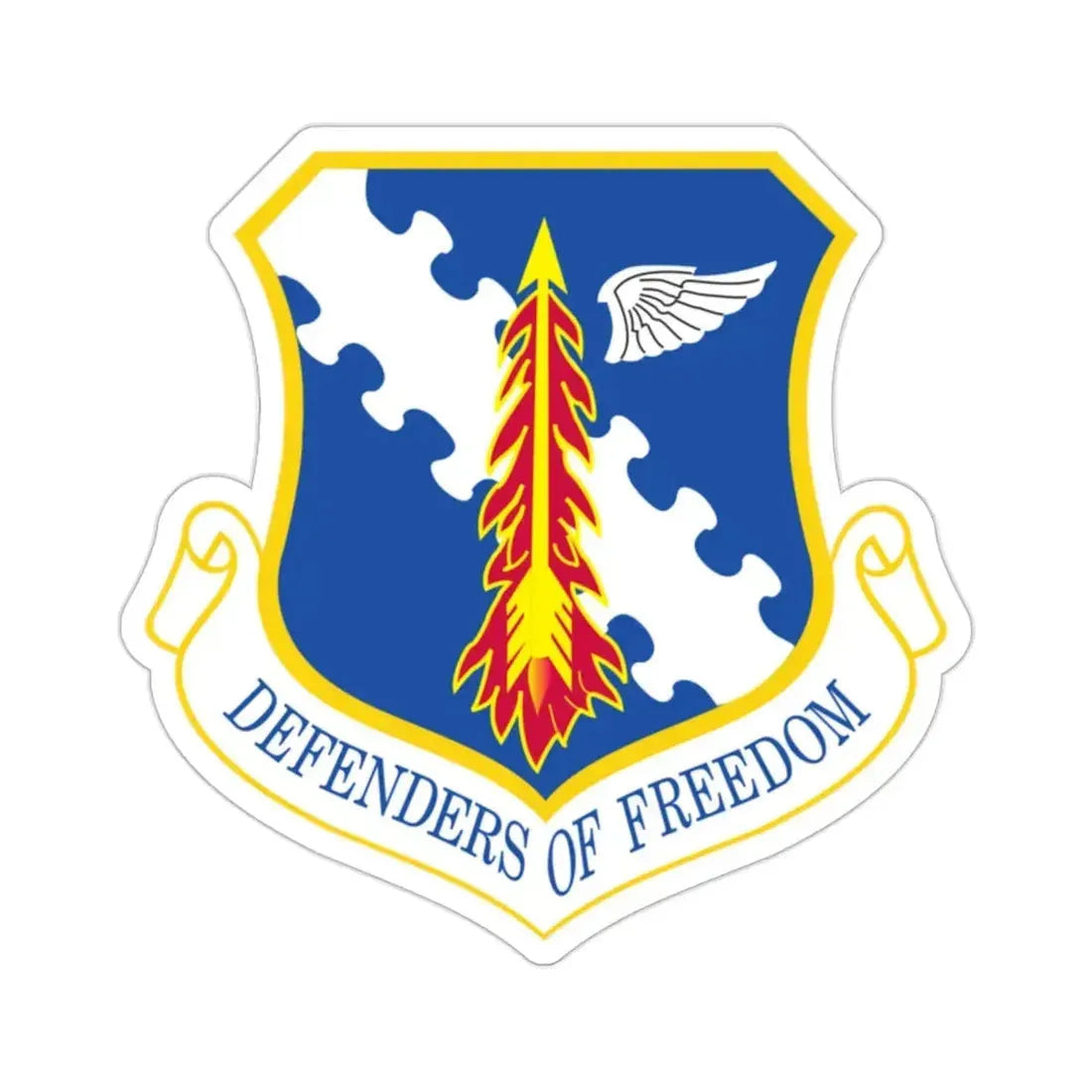 182d Airlift Wing (U.S. Air Force) STICKER Vinyl Die-Cut Decal 2 Inch - The Sticker Space
