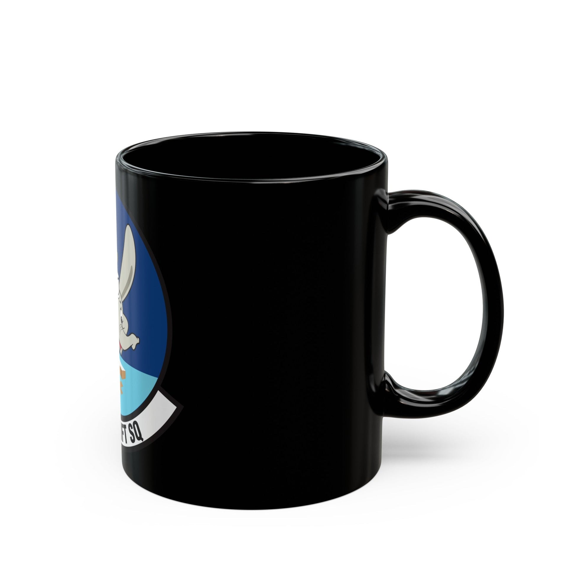 183 Airlift Squadron (U.S. Air Force) Black Coffee Mug-The Sticker Space
