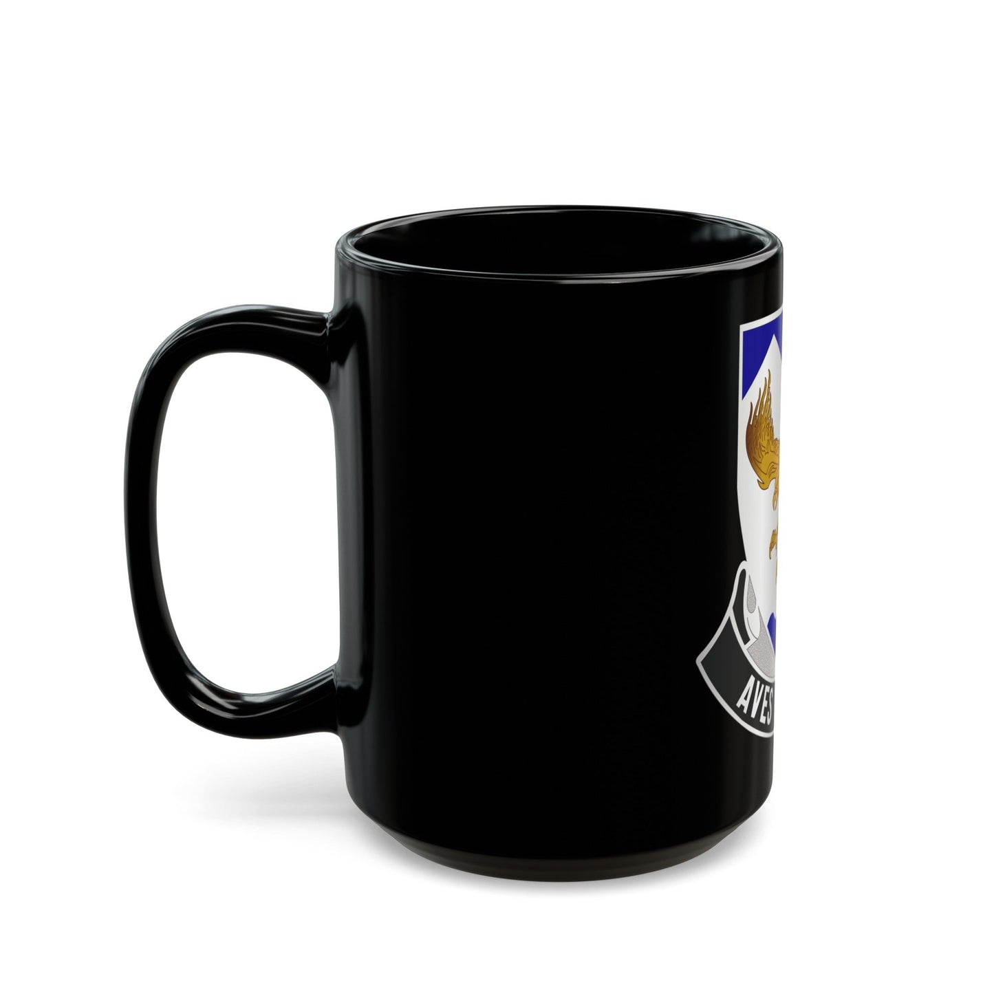 183 Aviation Regiment (U.S. Army) Black Coffee Mug-The Sticker Space