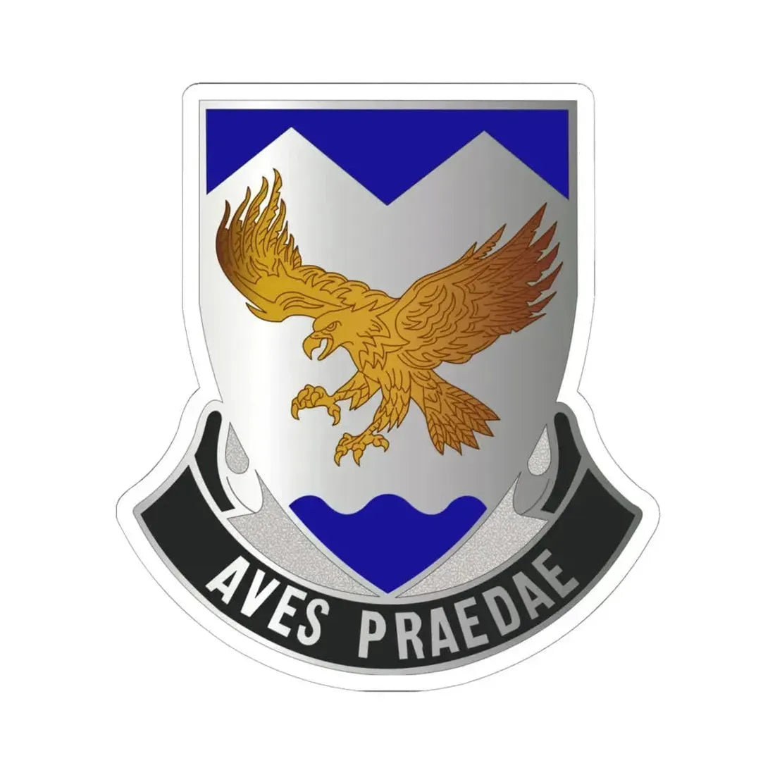 183 Aviation Regiment (U.S. Army) STICKER Vinyl Kiss-Cut Decal 6 Inch White - The Sticker Space