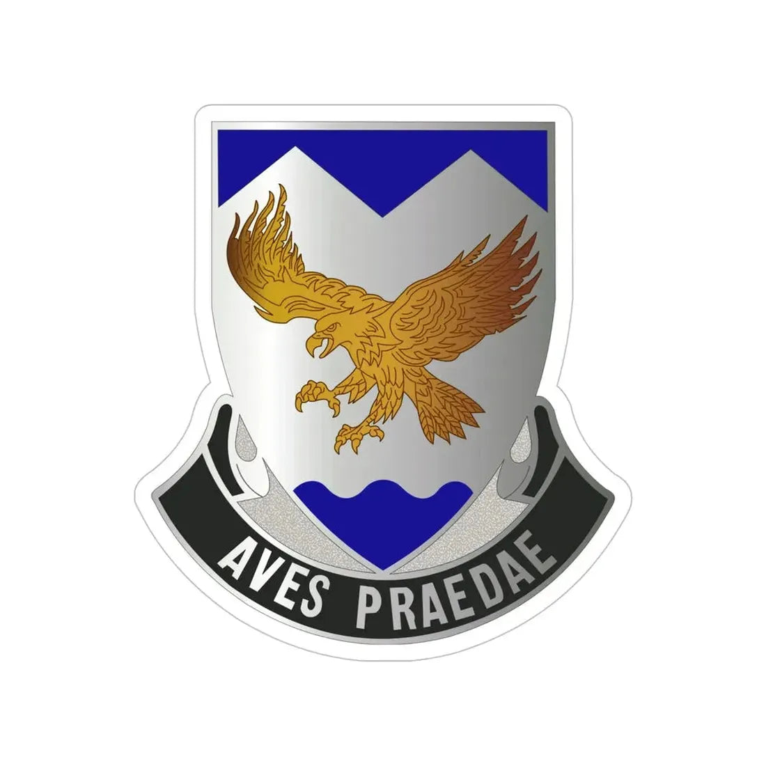 183 Aviation Regiment (U.S. Army) Transparent STICKER Die-Cut Vinyl Decal - The Sticker Space
