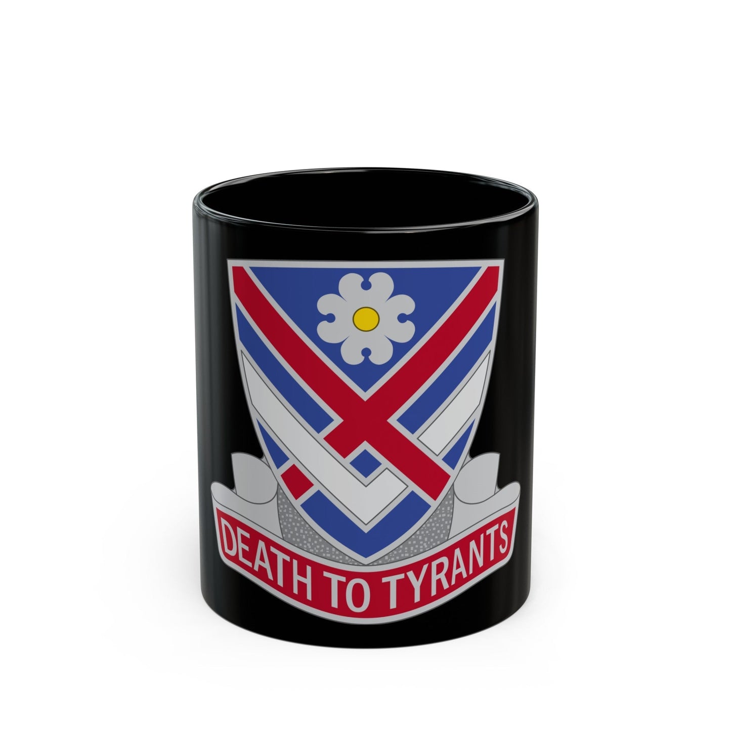 183 Cavalry Regiment (U.S. Army) Black Coffee Mug-11oz-The Sticker Space