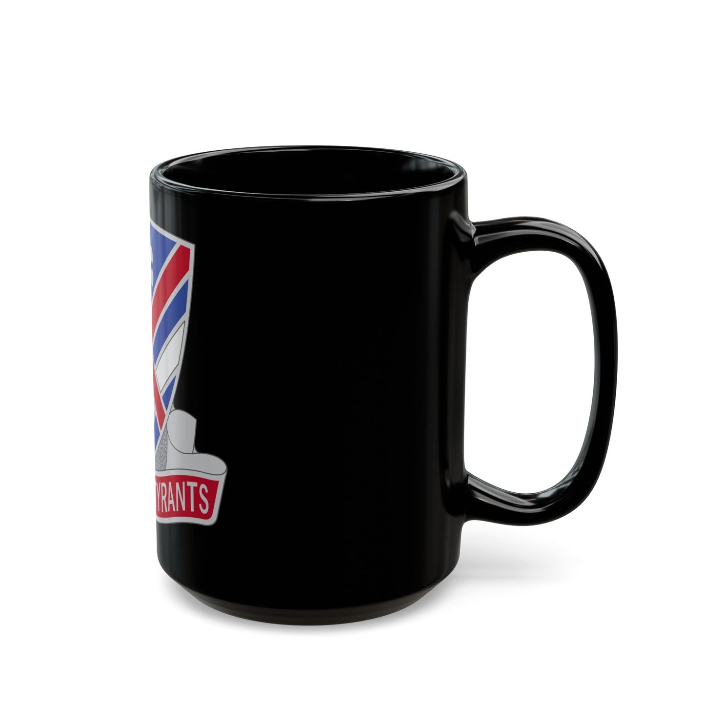 183 Cavalry Regiment (U.S. Army) Black Coffee Mug-The Sticker Space