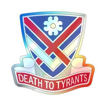 183 Cavalry Regiment (U.S. Army) Holographic STICKER Die-Cut Vinyl Decal 5 Inch Holographic - The Sticker Space