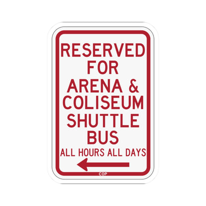 PBOT Road sign P4141 (Oregon) (Road Sign) STICKER Vinyl Kiss-Cut Decal