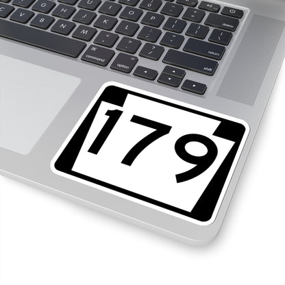 PA-179 (Pennsylvania) (Road Sign) STICKER Vinyl Kiss-Cut Decal
