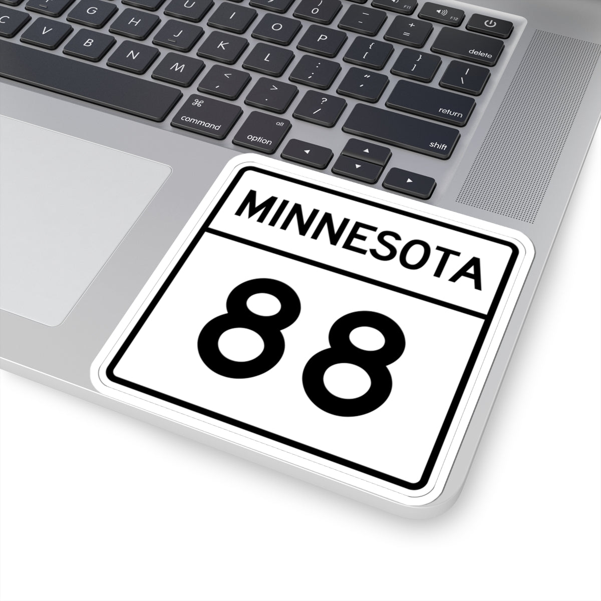 MN-88 1948 (Minnesota) (Road Sign) STICKER Vinyl Kiss-Cut Decal