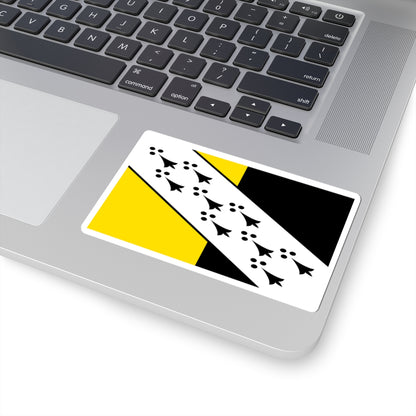 Norfolk flag ABC proposal (England) STICKER Vinyl Kiss-Cut Decal