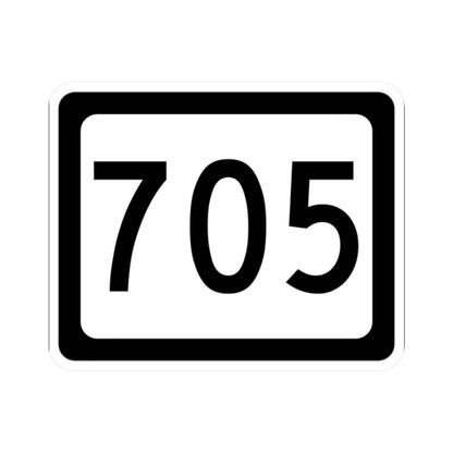 WV-705 (Virginia) (Road Sign) STICKER Vinyl Kiss-Cut Decal