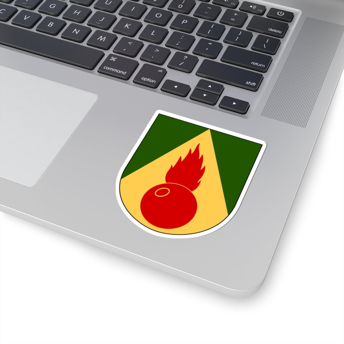 Artilleriregementet 913. kompaniet vapen (Sweden) (Coat of Arms) STICKER Vinyl Kiss-Cut Decal