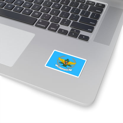 Flag of the Lebanese Air Force (Lebanon) STICKER Vinyl Kiss-Cut Decal