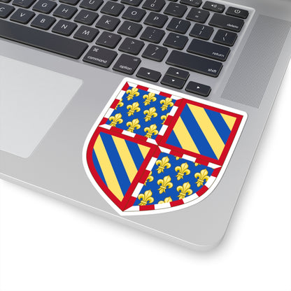 Arms of the Duke of Burgundy 1364-1404 (Spain) (Coat of Arms) STICKER Vinyl Kiss-Cut Decal