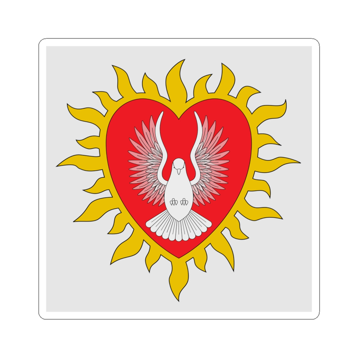 Flag of Marian Eleganti (Switzerland) STICKER Vinyl Kiss-Cut Decal