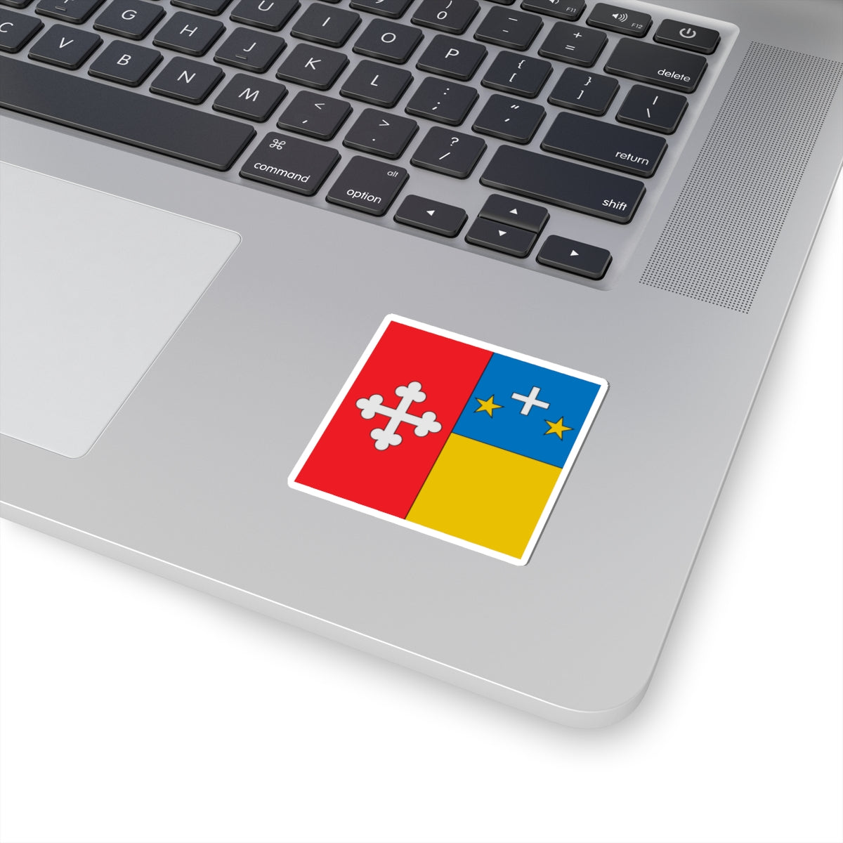 Flag of Joseph Roduit (Switzerland) STICKER Vinyl Kiss-Cut Decal