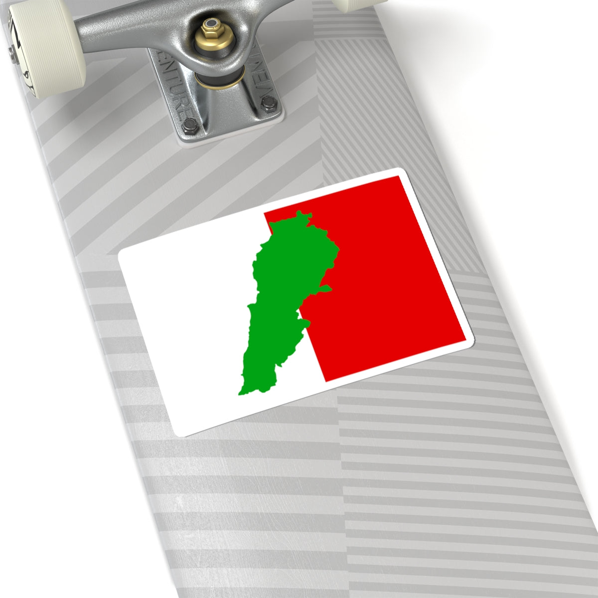 Flag of the Lebanese Democratic Party (Lebanon) STICKER Vinyl Kiss-Cut Decal
