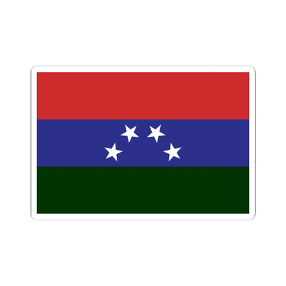 Flag of Pedraza Municipality Venezuela (Venezuela) STICKER Vinyl Kiss-Cut Decal