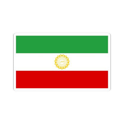 First Flag of I.R.Iran (Iran) STICKER Vinyl Kiss-Cut Decal