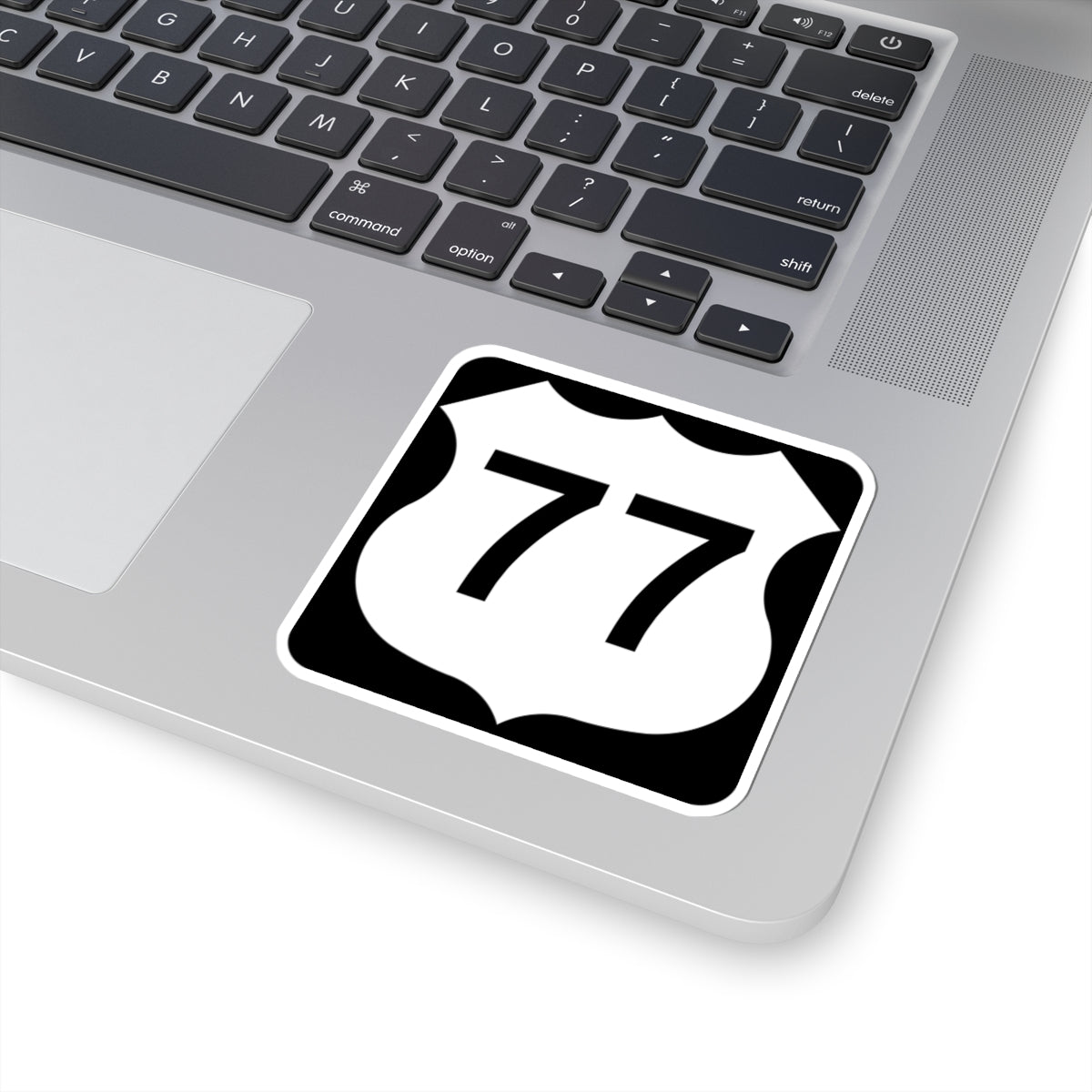 US 77 MN 1961 (Minnesota) (Road Sign) STICKER Vinyl Kiss-Cut Decal