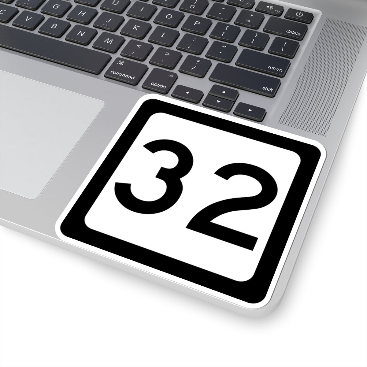 WV-32 (Virginia) (Road Sign) STICKER Vinyl Kiss-Cut Decal