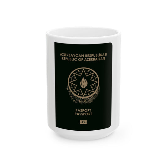 Azerbaijan Passport - White Coffee Mug