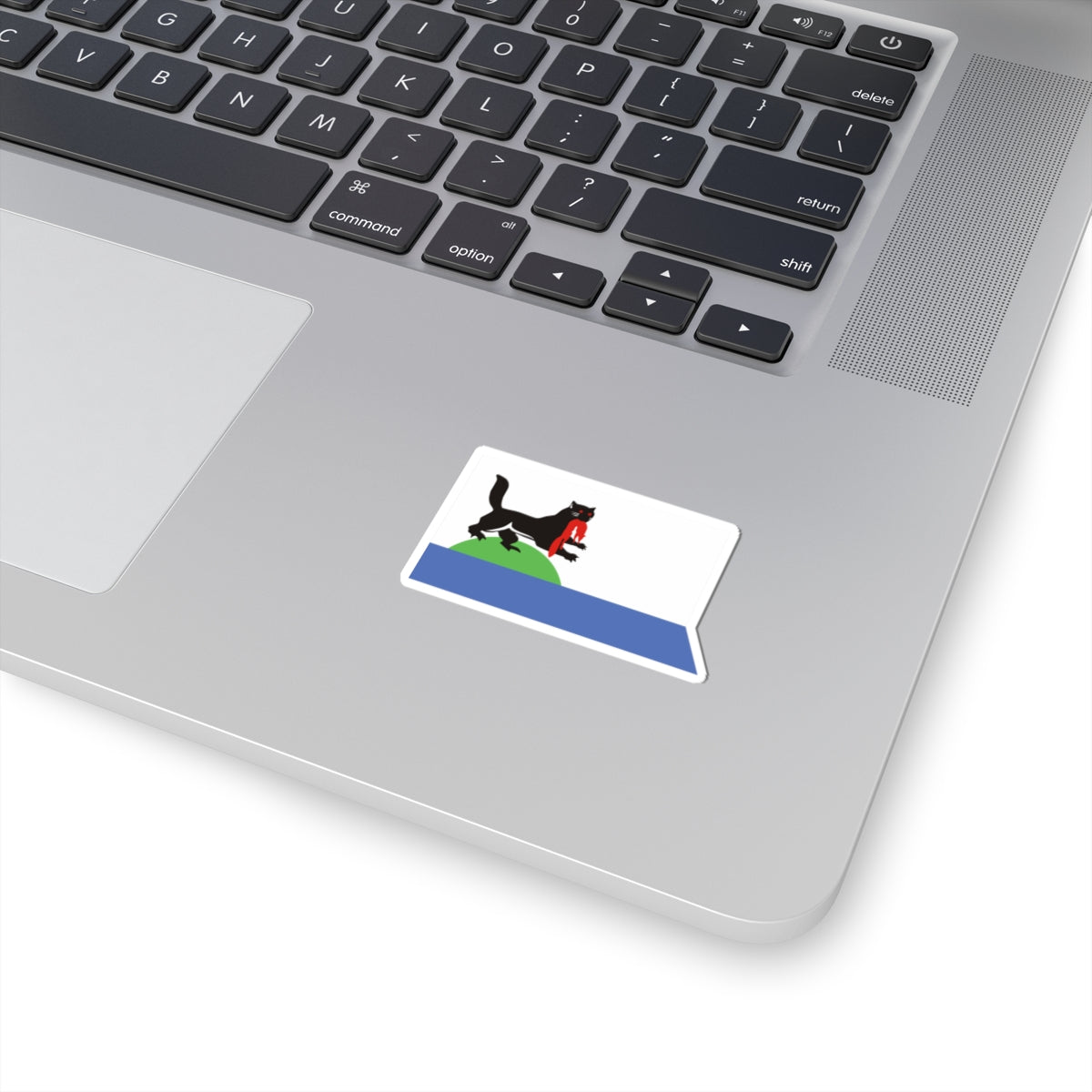 Flag of Irkutsk Irkutsk oblast (Russia) STICKER Vinyl Kiss-Cut Decal