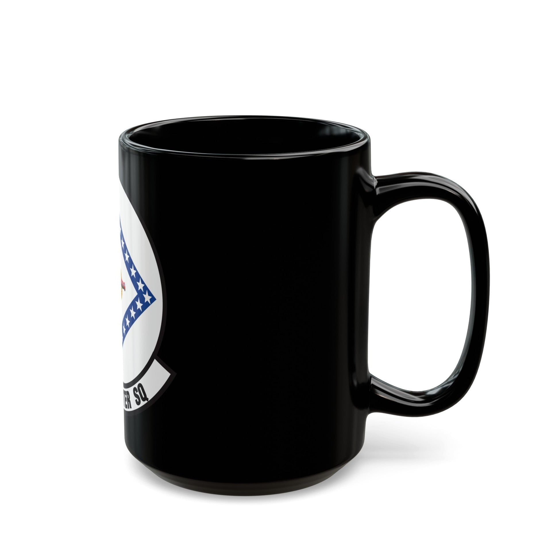 184 Fighter Squadron (U.S. Air Force) Black Coffee Mug-The Sticker Space