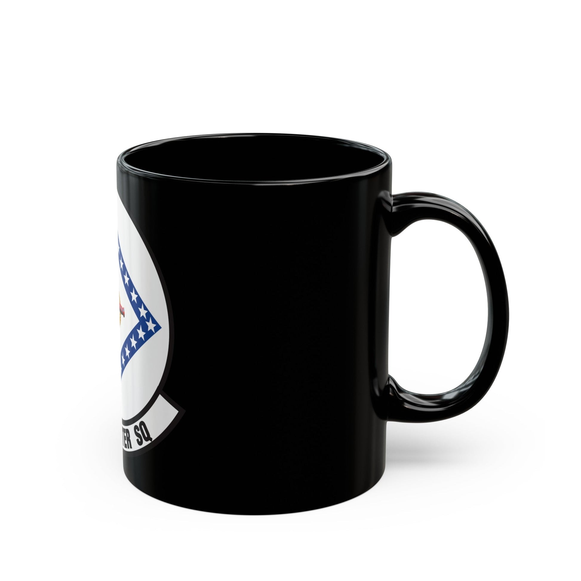 184 Fighter Squadron (U.S. Air Force) Black Coffee Mug-The Sticker Space