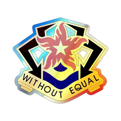 184 Ordnance Battalion (U.S. Army) Holographic STICKER Die-Cut Vinyl Decal 6 Inch Holographic - The Sticker Space
