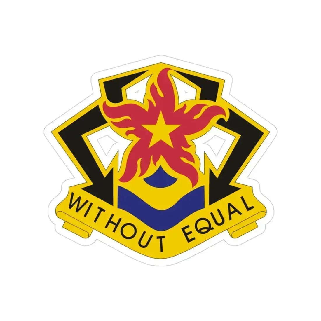 184 Ordnance Battalion (U.S. Army) Transparent STICKER Die-Cut Vinyl Decal 3 Inch - The Sticker Space