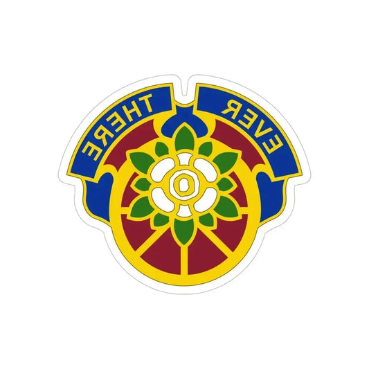 184 Sustainment Command 2 (U.S. Army) REVERSE PRINT Transparent Die-Cut STICKER 6 Inch Die-Cut Transparent - The Sticker Space