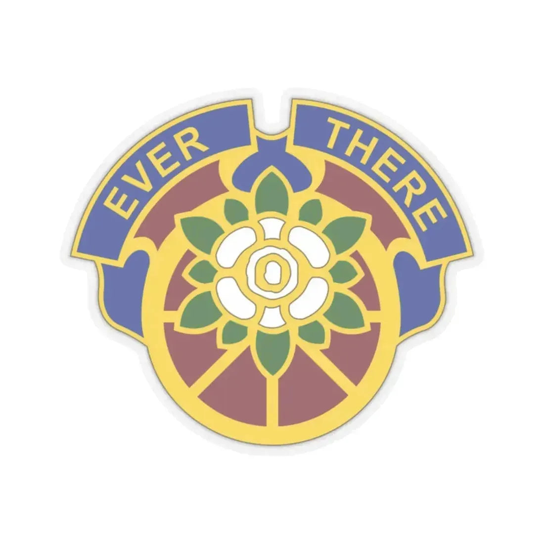 184 Sustainment Command 2 (U.S. Army) STICKER Vinyl Kiss-Cut Decal 2 Inch Transparent - The Sticker Space