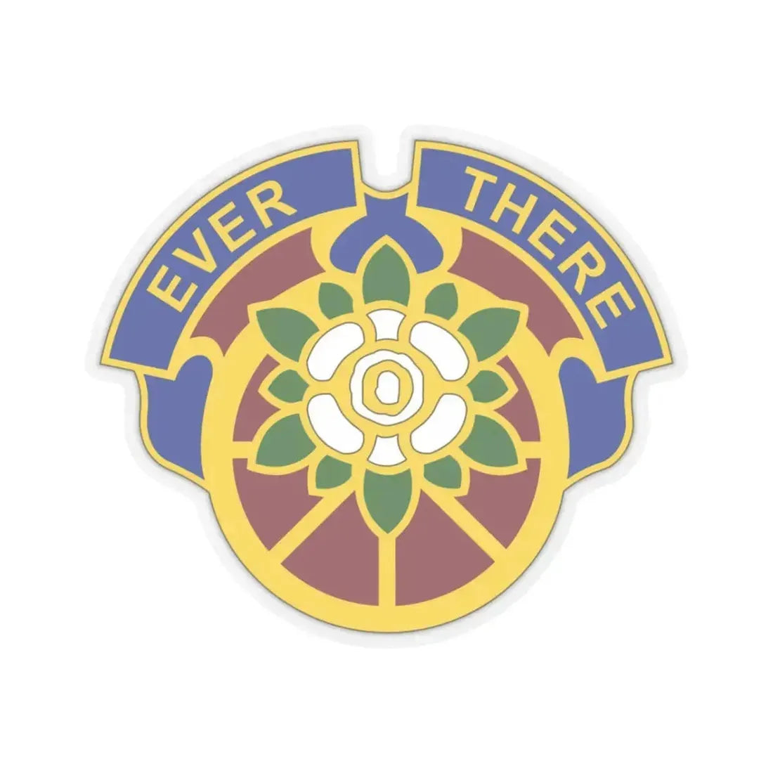 184 Sustainment Command 2 (U.S. Army) STICKER Vinyl Kiss-Cut Decal 3 Inch Transparent - The Sticker Space