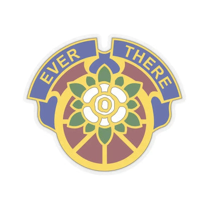 184 Sustainment Command 2 (U.S. Army) STICKER Vinyl Kiss-Cut Decal 3 Inch Transparent - The Sticker Space